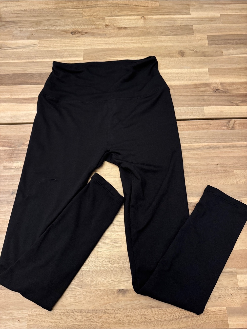Suzette Collection Black High-Waist Leggings - One Size